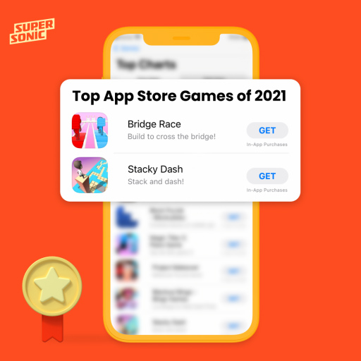 ���������꡼ No.001�Υ���ͥ������ / App Store Awards 2021��������Supersonic��2���󥯥���