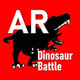 画像集 No.001のサムネイル画像 / 「AR 恐竜バトル」配信中。現実世界に現れたリアルな恐竜と対戦できるスマホアプリ