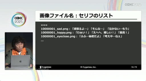 ꡼ No.015 | ٸΥϡ¿ɡAIˤåѡȳȯٱ礬⤵줿CygamesΥåCEDEC 2025