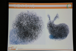 画像集#032のサムネイル/［CEDEC 2013］計算でおにぎりや毛玉を作る方法とは？　三次元凝集体のプロシージャルモデリング技術を紹介