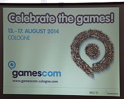 画像集#001のサムネイル/「gamescom 2014」の記者発表会が開催。2014年は混雑の緩和を図り，来場者が目当てのゲームに触れる機会を増やす