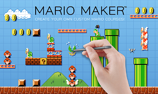 画像集#002のサムネイル/［E3 2014］マリオのステージを自由に作成できるWii U用ソフト「Mario Maker」（仮称）が発表