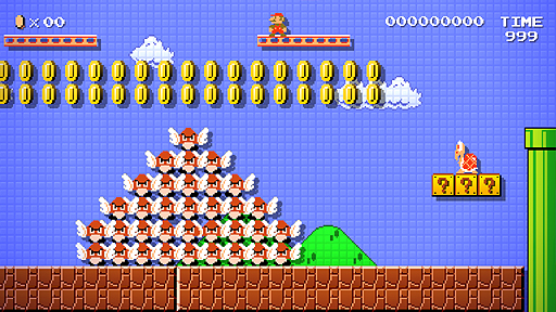 画像集#005のサムネイル/［E3 2014］マリオのステージを自由に作成できるWii U用ソフト「Mario Maker」（仮称）が発表