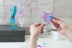 画像集#002のサムネイル/内部が透けて見える新感覚パズル「透明標本パズル」が8月下旬に発売