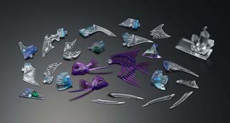 画像集#007のサムネイル/内部が透けて見える新感覚パズル「透明標本パズル」が8月下旬に発売