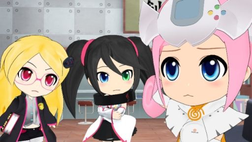 画像ギャラリー No.003のサムネイル画像 / セガネタが満載のテレビアニメ「Hi☆sCoool ! セハガール」，本日放送スタート