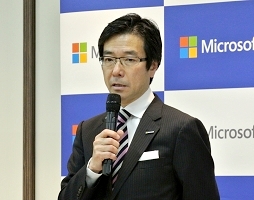 画像ギャラリー No.002のサムネイル画像 / 日本マイクロソフト，新経営体制に関する記者会見を開催。平野拓也氏が新社長に就任し，樋口泰行氏は会長へ