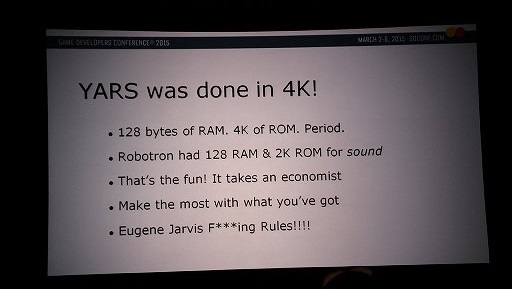 ꡼ No.007Υͥ / GDC 2015Atari˾ޤҥåȤϿ塼ƥ󥰡Yars' Revenge׳ȯáYars' RevengeǼ¸줿ȺǽΤȡɤȤ