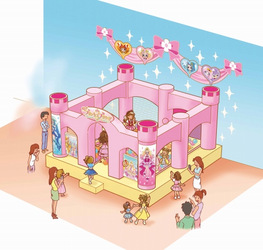 画像ギャラリー No.008のサムネイル画像 / 「プリキュアなりきりスタジオ」が 「GO！プリンセスプリキュア」仕様に