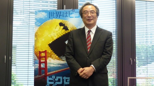画像ギャラリー No.002のサムネイル画像 / 映画「ピクセル」関係者向けフッテージ上映会が開催。「パックマン」の生みの親にして,カメオ出演する岩谷 徹氏が,映画の内容とパックマン制作秘話を語る
