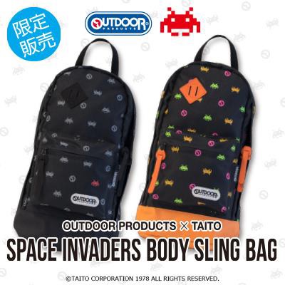 画像ギャラリー No.001のサムネイル画像 / 「スペースインベーダー」コラボバッグが，OUTDOOR PRODUCTSから発売