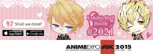 画像ギャラリー No.001のサムネイル画像 / エヌ・ティ・ティ・ソルマーレの乙女ゲームがANIME EXPO 2015にブース出展