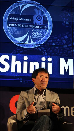 画像ギャラリー No.001のサムネイル画像 / Tango Gameworksの三上真司氏が，2015 Gamelab Honor Award「PREMIO DE HONOR」受賞