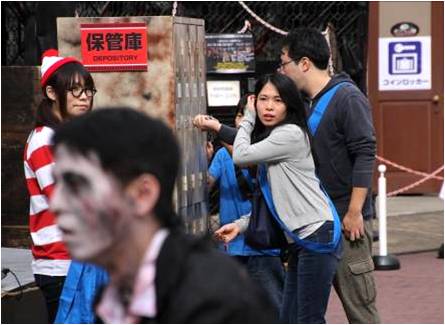 画像ギャラリー No.004のサムネイル画像 / 「ゾンビかくれんぼ」がハウステンボスで10月31日まで開催中