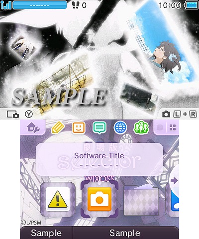 画像ギャラリー No.003のサムネイル画像 / 「selector destructed WIXOSS」のニンテンドー3DS用テーマが3種類配信開始