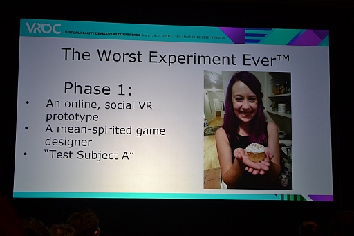 ꡼ No.003 | GDC 2016VRѤ饤󥳥ߥ˥櫤ȤϡVRϥ饹ȡפδȤк줿åݡ