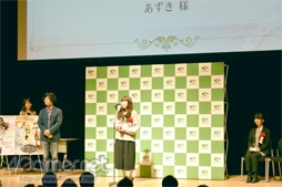 画像ギャラリー No.005のサムネイル画像 / ボルテージ主催「第4回 恋愛ドラマアプリ シナリオ・イラスト大賞」の授賞式をレポート。シナリオ部門最優秀賞は森原すみれさんに