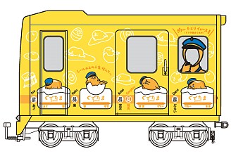 画像ギャラリー No.004のサムネイル画像 / ららぽーと富士見の「セガ ソニック鉄道」にサンリオのラッピング電車が登場
