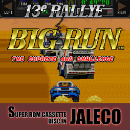 画像ギャラリー No.001のサムネイル画像 / レースゲーム「BIG RUN」のサントラがクラリスディスクのDL販売に登場