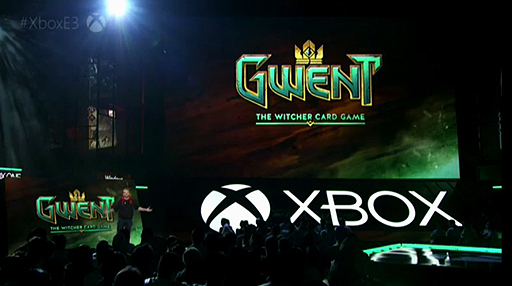 E3 2016ϡThe Witcherפο͵ߥ˥GwentפΩXbox OneWin 10Gwent: The Witcher Card GameפΦǤ9꡼