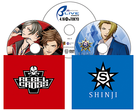 ꡼ No.003 | ĥ¥ƥȡAR performersפΥǥӥ塼CD83ȯ䡣SHINJIREBEL CROSSΥ󥰥CD˲äMVڤDVD
