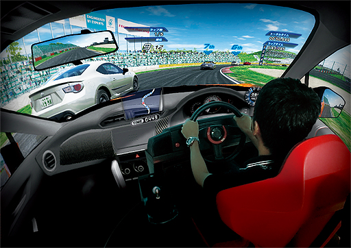 バンナムの「VR ZONE Project i Can」でも人気を博した体感マシン