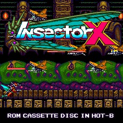 画像ギャラリー No.002のサムネイル画像 / クラリスディスクのDL販売第46&47弾,「インセクターX」のAC版とメガドライブ版のサントラが配信