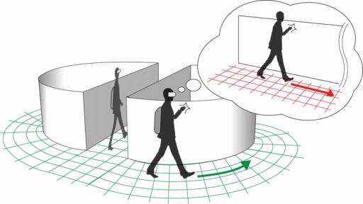 画像ギャラリー No.003のサムネイル画像 / 空間内を無限に歩ける体験型VR「Unlimited Corridor」がデジタルコンテンツEXPOに出展