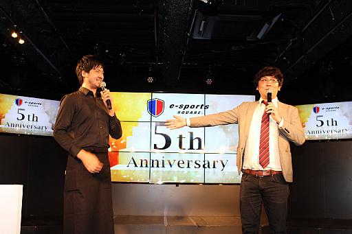 画像ギャラリー No.003のサムネイル画像 / 「e-sports SQUARE 5th Anniversary Party」が開催。最大50％の施設利用料値下げや，イベント制作支援プロジェクトなどが発表に