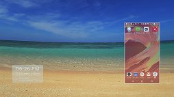 画像集#002のサムネイル/海辺や星空などの癒し空間でスマホを操作できるPlayStation VR対応コンテンツ「anywhere VR」が12月8日に配信。2種のロケーションは無料