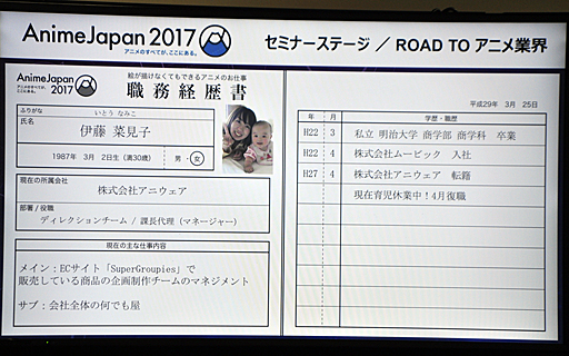 画像集 No.007のサムネイル画像 / 「AnimeJapan 2017」で行われた，気になりすぎる講演「絵が描けなくてもできるアニメのお仕事」の内容をレポート