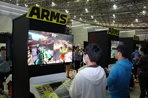 画像ギャラリー No.007のサムネイル画像 / ニコニコ超会議が開幕。Nintendo Switch「ARMS」のブースをはじめとしたゲーム関連の出展内容をレポート