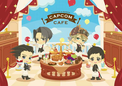 画像ギャラリー No.001のサムネイル画像 / カプコンカフェ，次回メインテーマを「逆転裁判」シリーズに決定