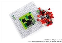 水でくっつくブロックで マイクラ のキャラやアイテムを作れる マインクラフト クラフトキューブ デザインキット Aアソート が6月上旬に発売