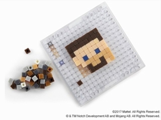 水でくっつくブロックで マイクラ のキャラやアイテムを作れる マインクラフト クラフトキューブ デザインキット Aアソート が6月上旬に発売