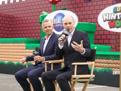 画像ギャラリー No.001のサムネイル画像 / USJ内「SUPER NINTENDO WORLD」ではNintendo Switchとの連動も? 宮本 茂氏合同インタビュー