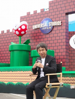 画像ギャラリー No.002のサムネイル画像 / USJ内「SUPER NINTENDO WORLD」ではNintendo Switchとの連動も? 宮本 茂氏合同インタビュー