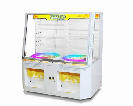 画像ギャラリー No.002のサムネイル画像 / 新方式のプライズマシン「TRYPOD」，11月より順次稼動