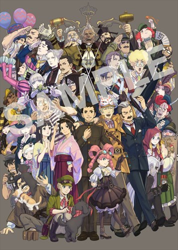 大逆転裁判2 成歩堂龍ノ介の覺悟 公式原画集 の描き下ろし表紙イラストが公開
