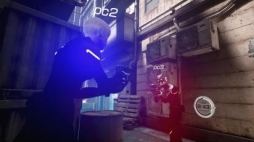 画像ギャラリー No.001のサムネイル画像 / 「近未来制圧戦アリーナ 攻殻機動隊 ARISE Stealth Hounds」がVR ZONE SHINJUKUに12月9日登場。「光学迷彩」を使った4対4のチーム対戦が楽しめる。