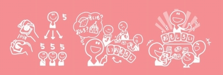 画像ギャラリー No.002のサムネイル画像 / 5枚のカードの組み合わせて遊ぶ「ひらがなポーカーBOOK」が12月7日に発売