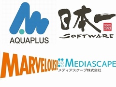 アクアプラス，日本一ソフトウェア，マーベラス，メディアスケープから合計7タイトルのアジア地域での販売ライセンスをセガゲームスが取得