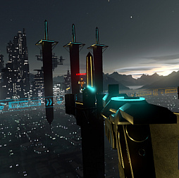 画像ギャラリー No.007のサムネイル画像 / 東京ジョイポリスに対戦型VRアトラクション,「TOWER TAG」が明日オープン。いくつものタワーが建ち並ぶVR空間で,2人対2人のチーム対戦を楽しもう