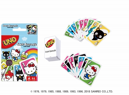 サンリオキャラクターとコラボした Uno が3月下旬に発売 サンリオキャラクターとコラボした Uno が3月下旬に発売