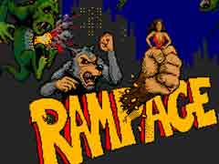 ゴリラのパワーとロック様の筋肉を感じろ。Midwayの名作「Rampage」が原作のハリウッド映画「ランペイジ 巨獣大乱闘」とは