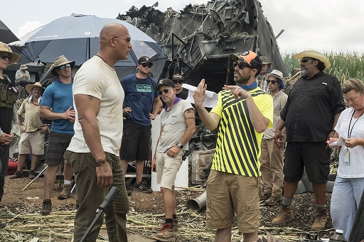 画像ギャラリー No.002のサムネイル画像 / 映画「ランペイジ 巨獣大乱闘」，主演のドウェイン・ジョンソン＆ブラッド・ペイトン監督のコメントが公開