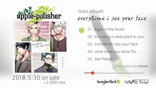 apple-polisherߥ˥Хeverytime i see your faceٻİࡼӡ