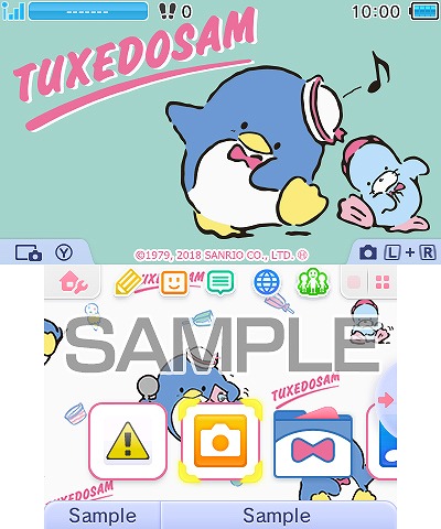 画像ギャラリー No.005のサムネイル画像 / フリュー,サンリオキャラクターズの3DSテーマを6週にわたって連続配信