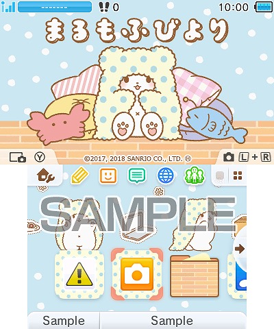 画像ギャラリー No.006のサムネイル画像 / フリュー,サンリオキャラクターズの3DSテーマを6週にわたって連続配信