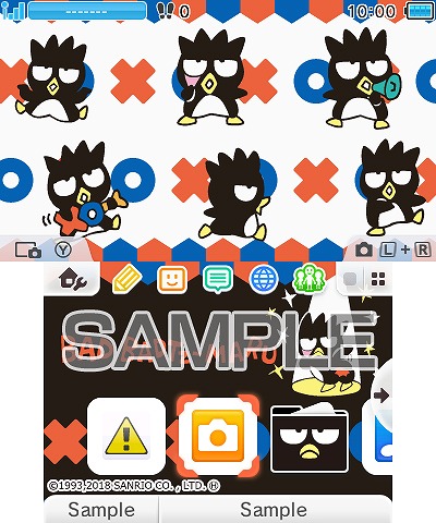 画像ギャラリー No.010のサムネイル画像 / フリュー,サンリオキャラクターズの3DSテーマを6週にわたって連続配信